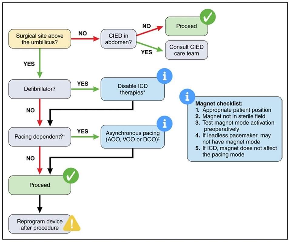 🔴 Perioperative management of patients with cardiac implantable electronic devices #2024Review #OpenAccess 

🔹ekja.org/m/journal/view…
 #CardioEd #medicinestudent #CardioTwitter #cardiology #medical #meded #medicine #CVD #MedTwitter #cardiovascular #MedEd #Cardiotwitter #MedX