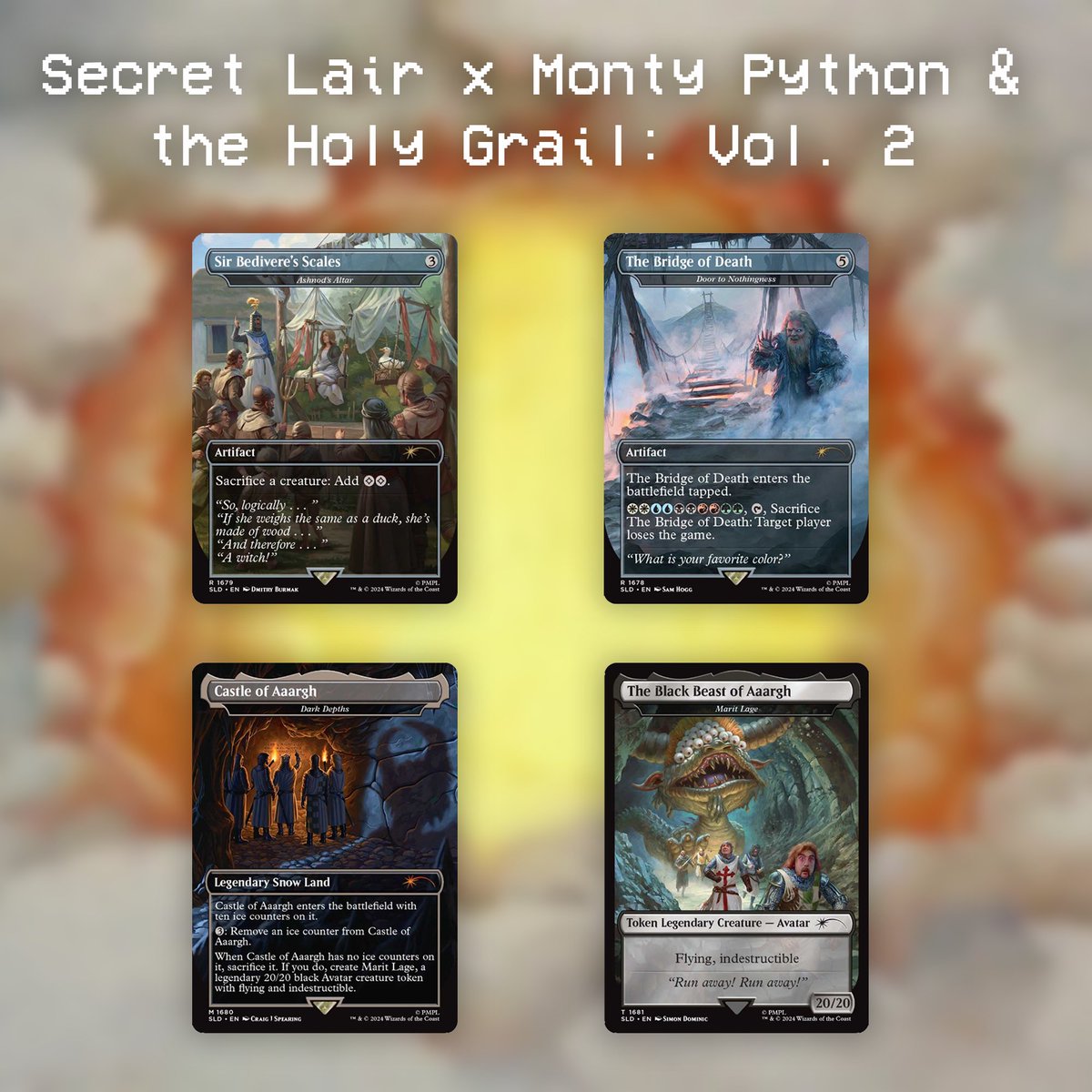 When I cant find a graphic, I make my own!!! Lair: SL x Monty Python & the Holy Grail: Vol. 2 Contents: Ashnod's Altar, Door to Nothingness, Dark Depths, Marit Lage Token When I cant find a graphic, I make my own!!! Lair: SL x Monty Python & the Holy Grail: Vol. 2 Contents: Ashnod's Altar, Door to Nothingness, Dark Depths, Marit Lage Token