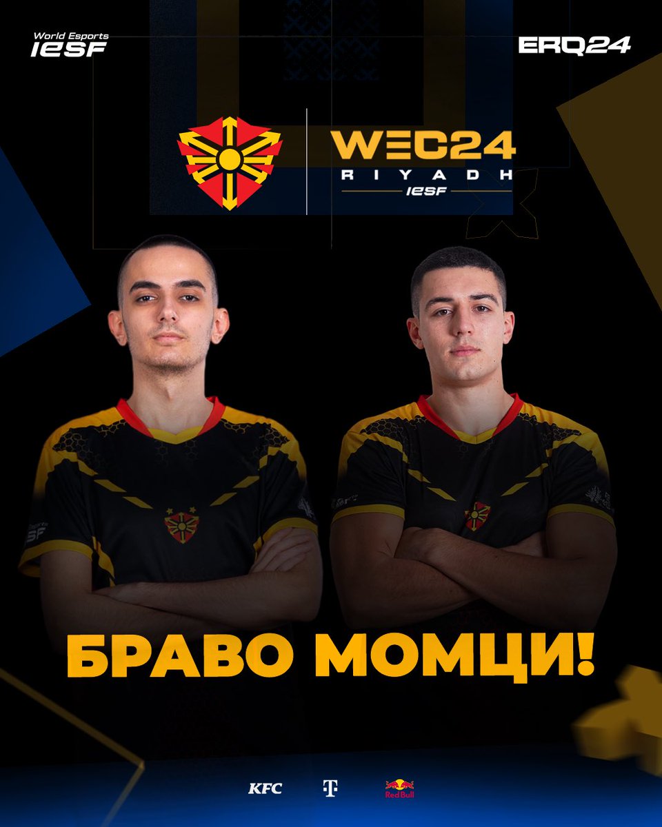 СЕКОЈА ЧЕСТ МОМЦИ!👏

Денес завршија регионалните квалификации за нашите Дота и Кантер репрезентации… Покажавме добра игра, но не доволно за да се квалификуваме на Светското Еспорт Првенство во Ријад!

Фала ви момци, следната година со појаки сили… ЗА МАКЕДОНИЈА!!🇲🇰🇲🇰🇲🇰

#MESF