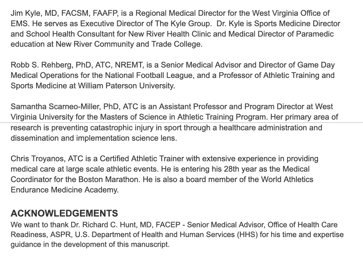 I am excited to share that the "Best Practices for Emergency Action Planning and Implementation in Athletic Settings" is now published in the Journal of EMS!
jems.com/.../best-pract…