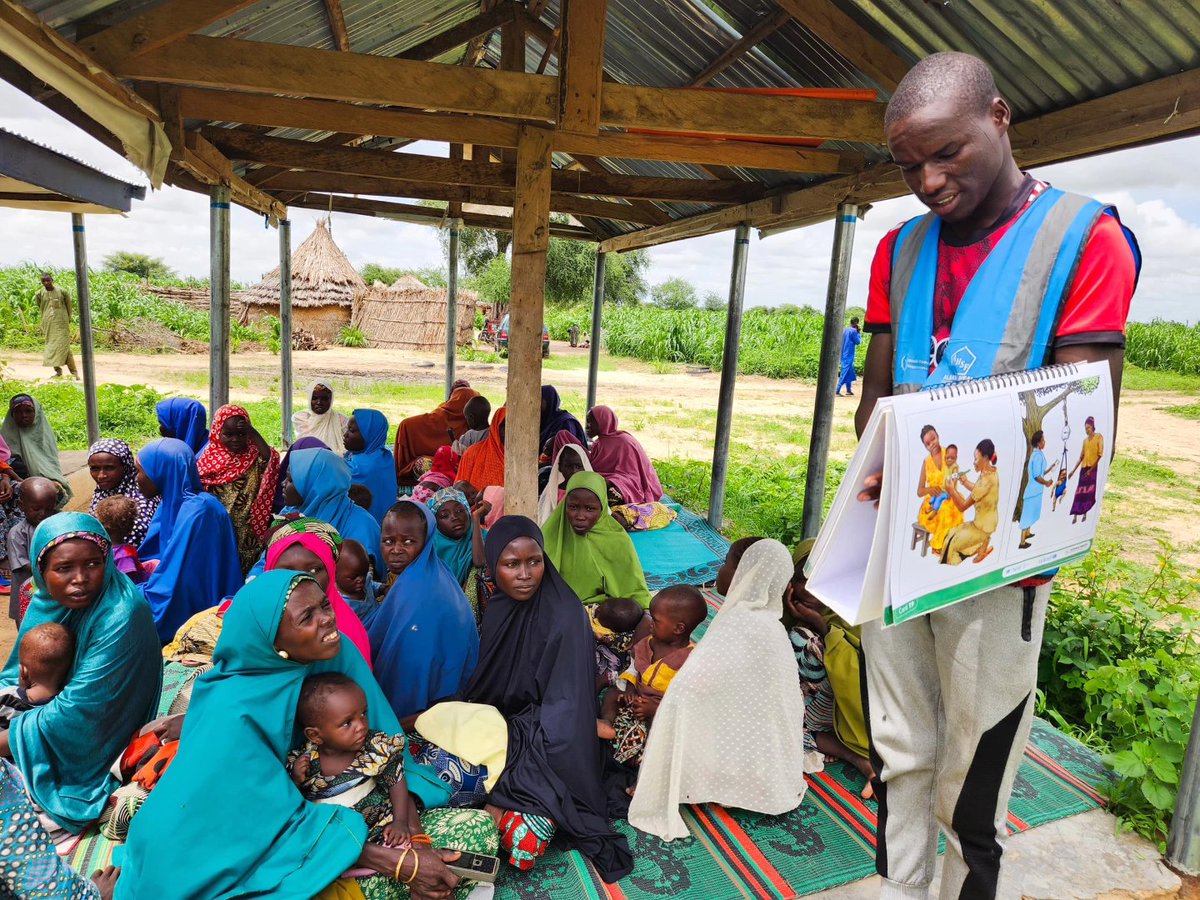 AlbarkaHealth's tweet image. By implementing our Infant and Young Child Feeding (IYCF) program routinely in Magumeri LGA, Borno state, we empower mothers and provide essential nutrition to children, thereby securing a healthier future for our young ones.

#ahsfcares #CommunityNutrition #TSFP #WFP