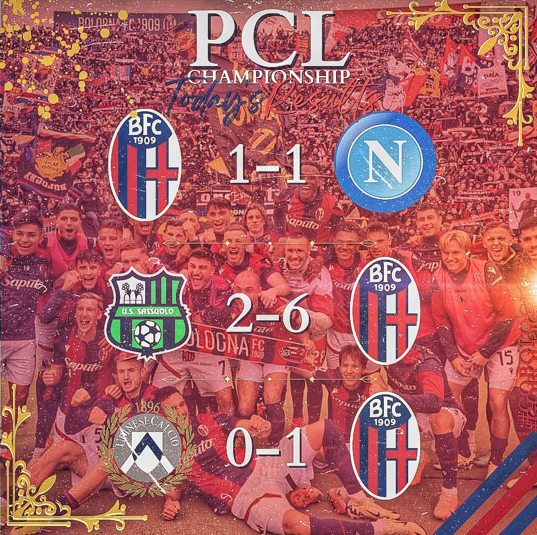 Bologna PCL tweet media