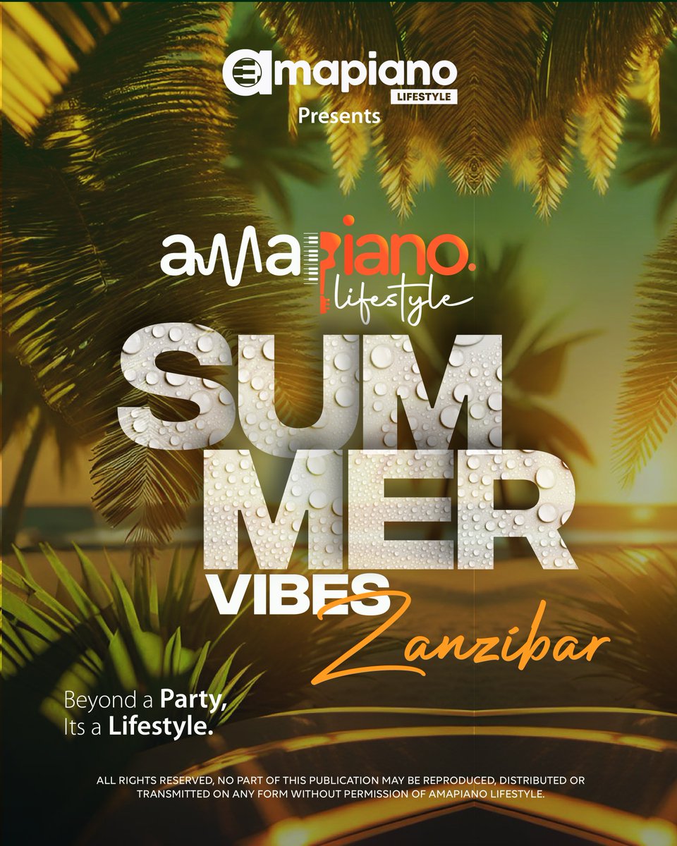 It's beyond a party, it's a lifestyle.

<a href="/amapiano_style/">Amapiano Lifestyle</a> is bringing the ultimate Yanos experience to Zanzibar this summer.

Anticipate!
#amapiano #Zanzibar #Tanzania #lifestyle #Vacation #luxurylifestyle #yatch #summervibes #islandsummer #beachparty