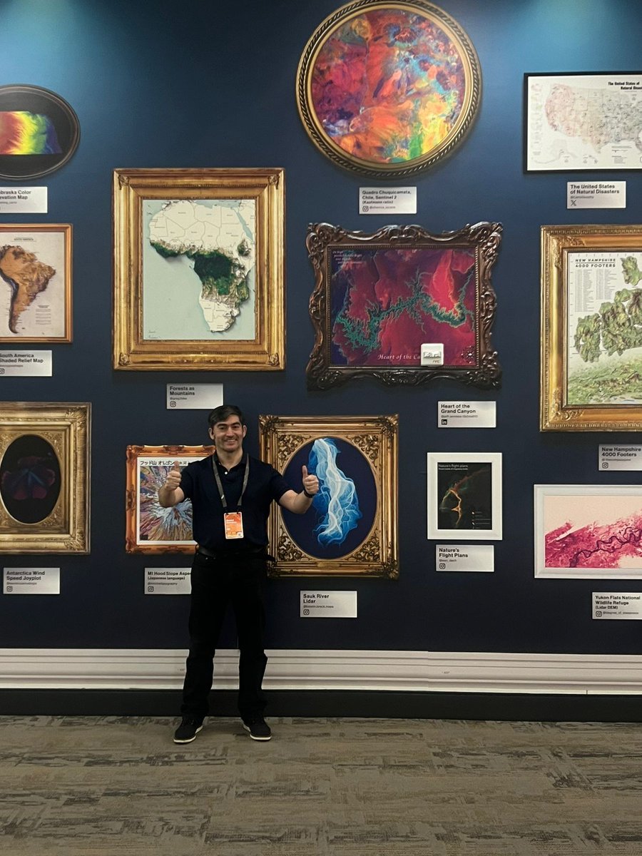 EsriChile's tweet image. Te compartimos algunas de las postales que nos dejó la #EsriUserConference de este año 🙌🤩

#SIG #GIS #Arcgis #inteligenciageografica #geo