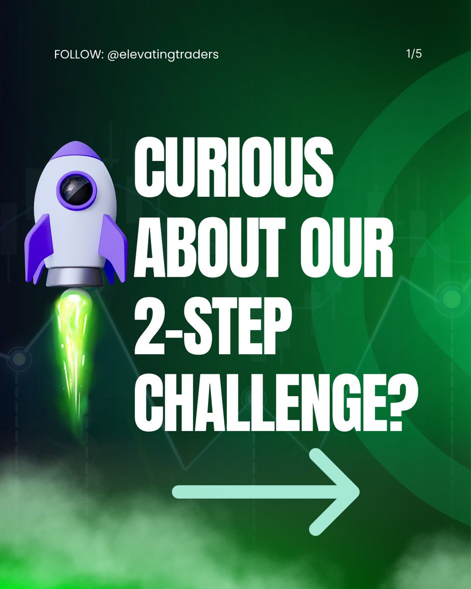 ElevatingTrader's tweet photo. Curious about our 2-step challenge evaluation process?
Start with the Apprentice Phase and aim for an 8% profit target and then progress to the Intermediate Phase with a 5% profit target. Successfully pass both phases and become an Elite Trader!
#ForexTrading #ElevatingTraders https://t.co/CbCROY5cUh