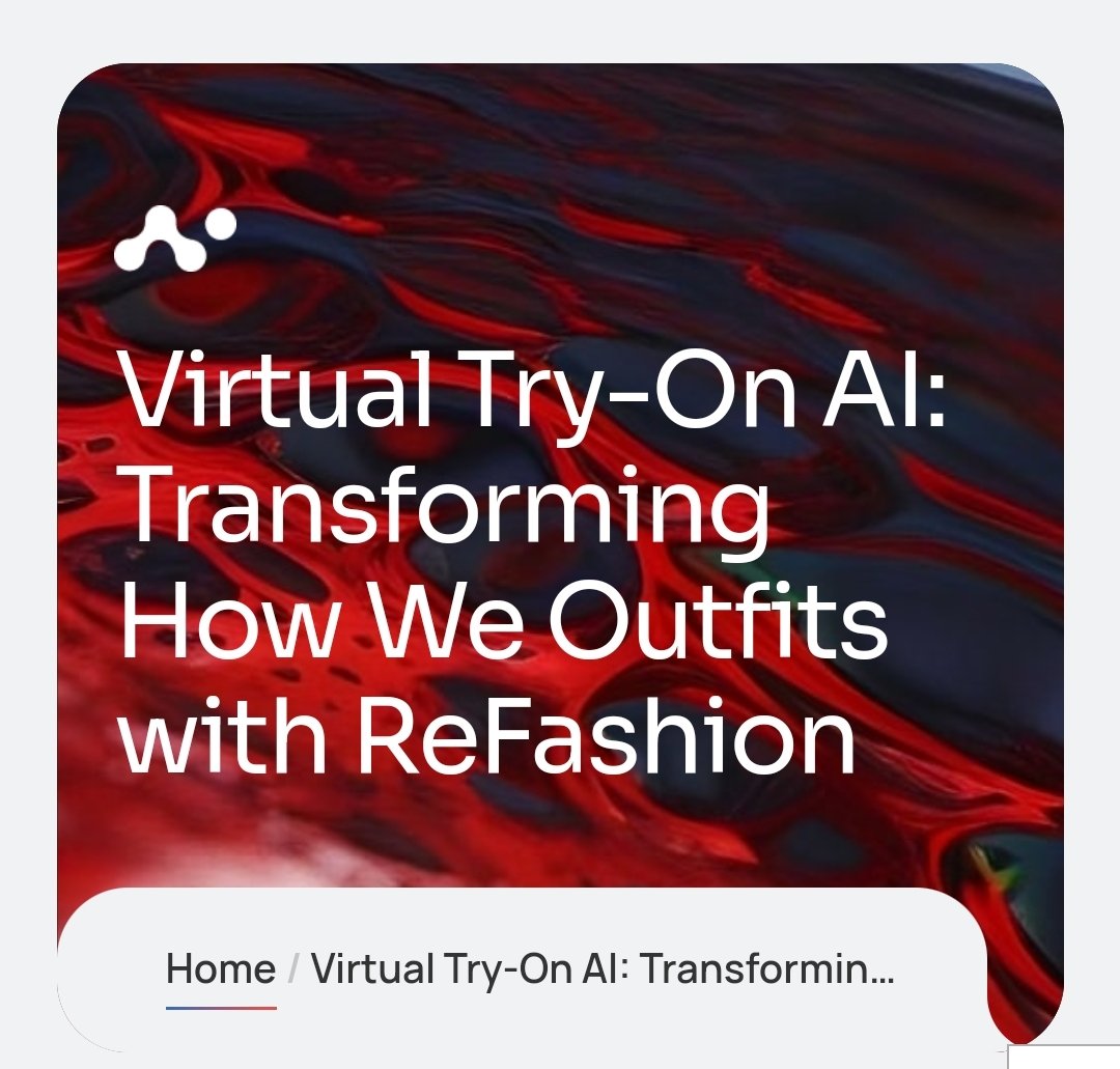 ReFashionAI's tweet photo. I think you missed our last blog post. Don't miss it. The link is below 👇
#virtualtryon  #ReFashion https://t.co/voAKtmVjh9