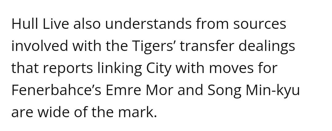 HullTurk's tweet photo. @furysonmez Kulübe yakınlığı ile bilinen Hull Daily Mail'in son Emre Mor haberi hocam https://t.co/7AnTbWmRMf