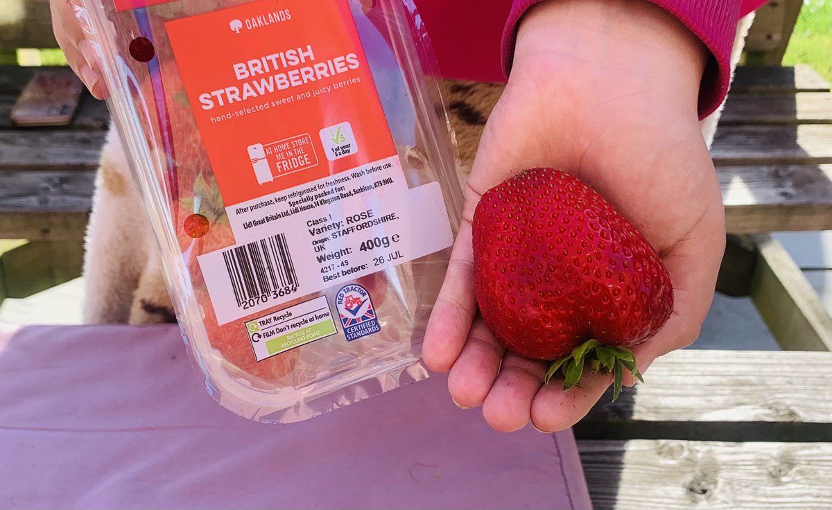 CBPSHead's tweet image. Buy British they say! Absolutely I say! Amazing strawberries @LidlGB