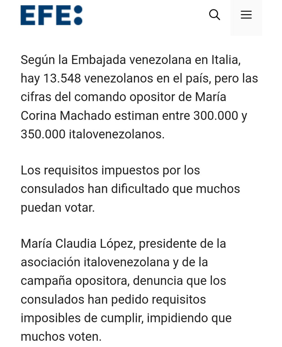 Walter Martínez tweet media