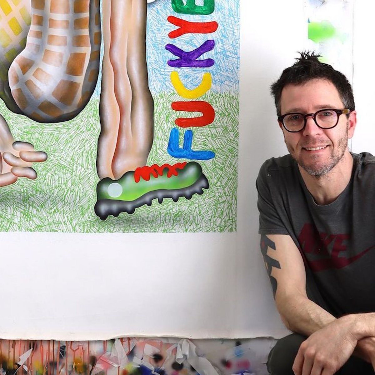 VLABgallery's tweet image. Bijijoo’s paintings result from process-driven experimentation with painting media and automatic drawing, using traditional and digital techniques.

#art #artist #vlab #exhibition #artwork #bijijoo