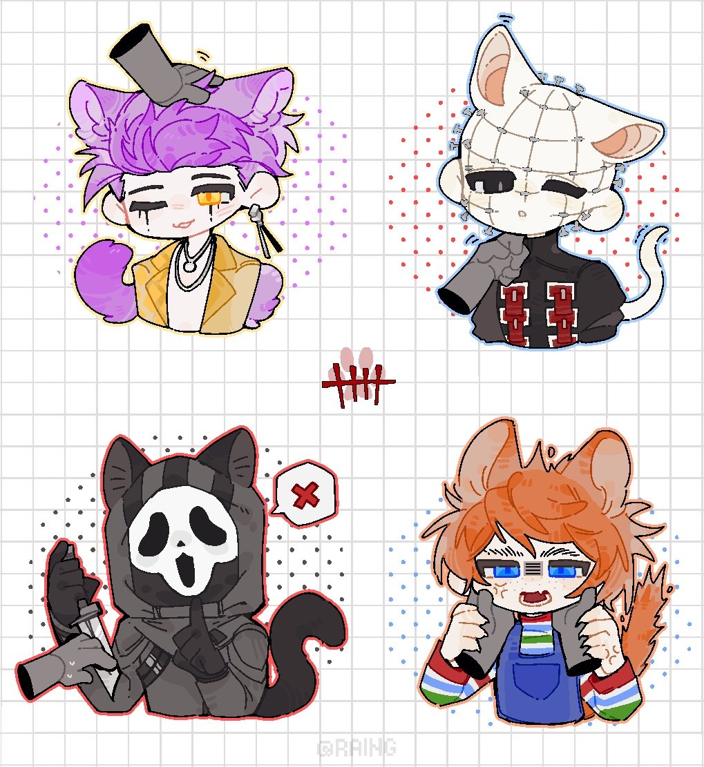 raing_kun's tweet photo. 摸摸猫咪🫳🐱（修复bug版重发！）
#DeadbyDaylight #dbd https://t.co/9m4Xn1S0WS