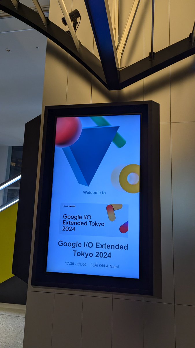 lucatech_'s tweet image. 生成的推薦の話おもろかった
#gdgtokyo #GoogleIOExtended