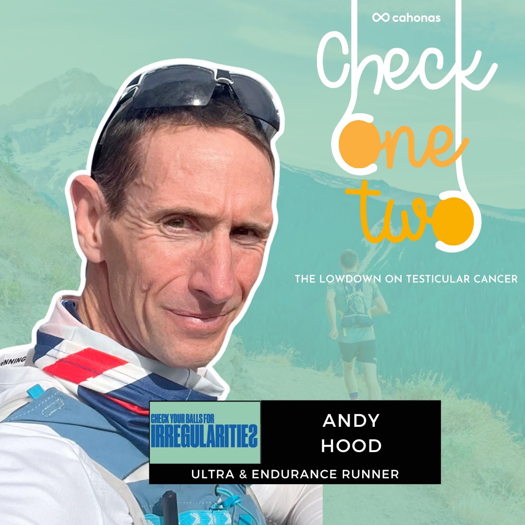 CheckOneTwoPod's tweet image. This week on Check One Two, we chat with testicular cancer survivor &amp;amp; ultra marathon/endurance runner Andy Hood. Hear his inspiring story of resilience and hope. 💪

Listen now: linktr.ee/checkonetwopod…

#CheckOneTwo #TesticularCancer #Survivor #UltraMarathon #Endurance