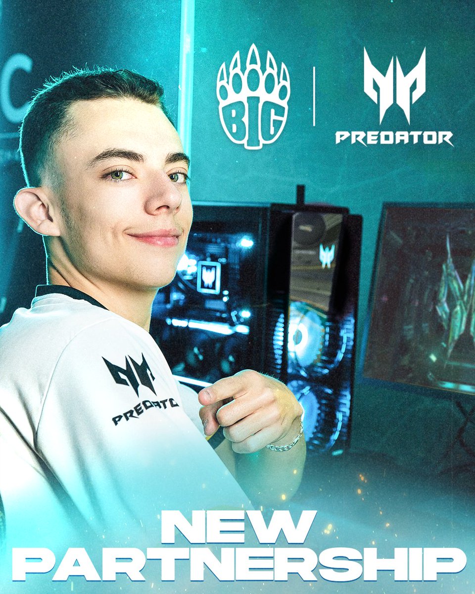 BIG (@bigclangg) on Twitter photo ᵂᴱᴿᴮᵁᴺᴳ
With the help of <a href="/PredatorGaming/">Predator Gaming</a> nobody can hide from us 😈
Please welcome our new partner and official supplier for Gaming PCs and more! 🔥 ᵂᴱᴿᴮᵁᴺᴳ
With the help of <a href="/PredatorGaming/">Predator Gaming</a> nobody can hide from us 😈
Please welcome our new partner and official supplier for Gaming PCs and more! 🔥