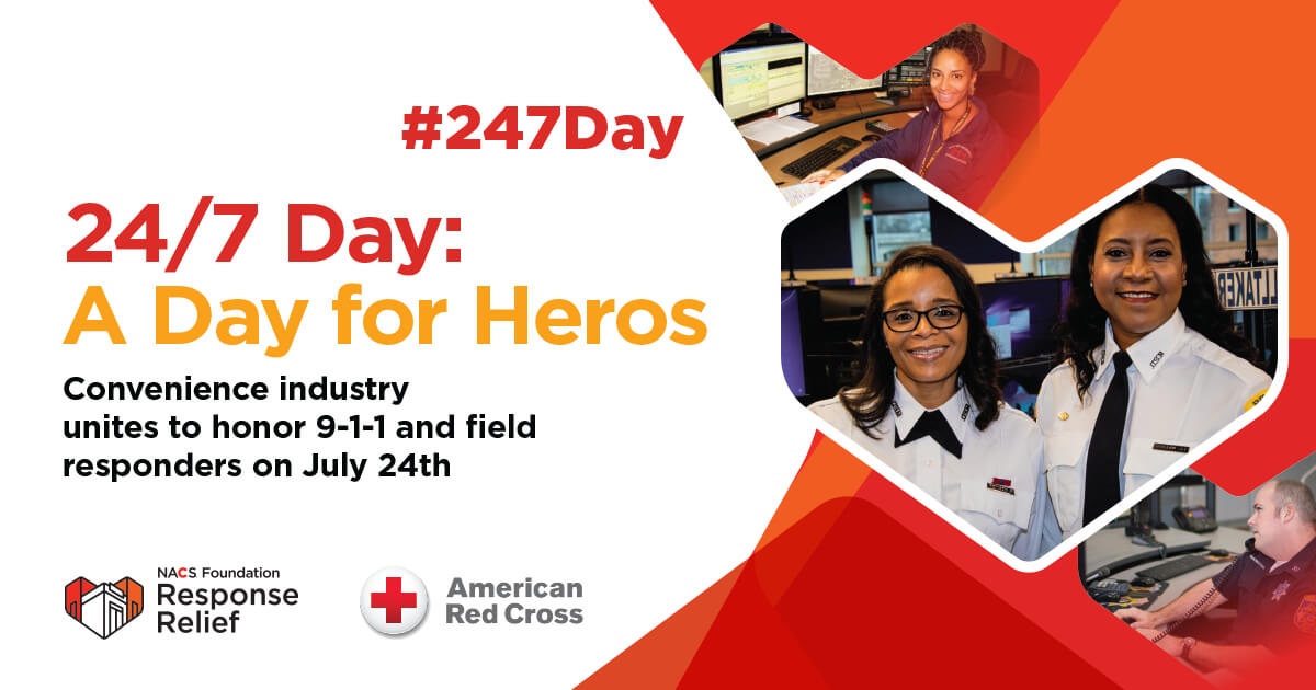 NENA (@911nena911) on Twitter photo #247Day is tomorrow, don’t miss out on your free item courtesy of 15,000+ convenience stores across the country. The people of 9-1-1 support our communities 24/7; you deserve this recognition. Here’s how to participate: bit.ly/3ePeSf1 #ThankYou911 <a href="/NACS_Foundation/">Convenience Cares</a> #247Day is tomorrow, don’t miss out on your free item courtesy of 15,000+ convenience stores across the country. The people of 9-1-1 support our communities 24/7; you deserve this recognition. Here’s how to participate: bit.ly/3ePeSf1 #ThankYou911 <a href="/NACS_Foundation/">Convenience Cares</a>