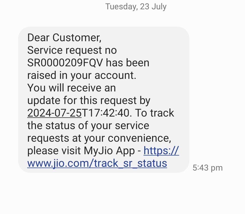 ratikanta000's tweet image. My area has been facing slow internet speed and call drops for too long. How many more days do we have to wait for a solution? Right now, Jio is behaving like a government company, ignoring customer problems. #JioNetworkIssues #CustomerFrustration