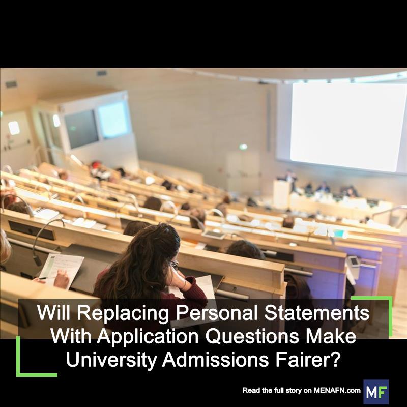 MENAFN's tweet image. Will Replacing Personal Statements With Application Questions Make University Admissions Fairer? #Replacing #Personal #Statements #Application #Questions #Make #University #Admissions #Fairer? #USA #Russia #Biden #Ukraine #War #Palestine #Gaza #Israel # dlvr.it/T9yV6Q