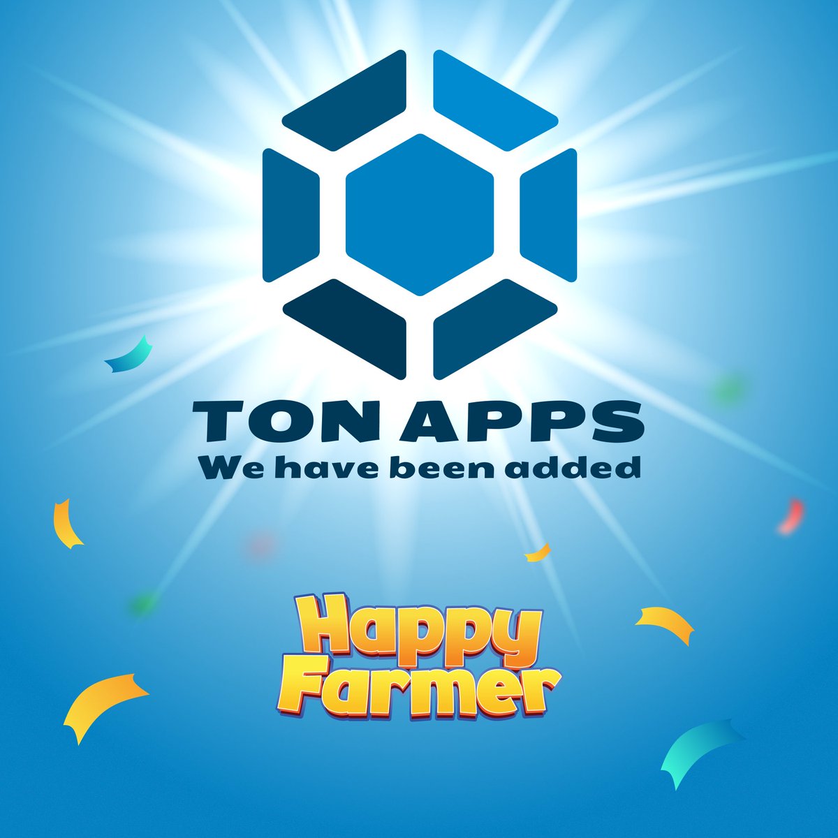 HappyFarmerApp's tweet photo. 🎉 #HappyFarmer is now live on #TONapps 🎉
🔗https://t.co/Y5J1oMuejD
More is coming soon. Stay tuned!🚜
Play: https://t.co/g6tggqSU5W https://t.co/kyR5otIuuW