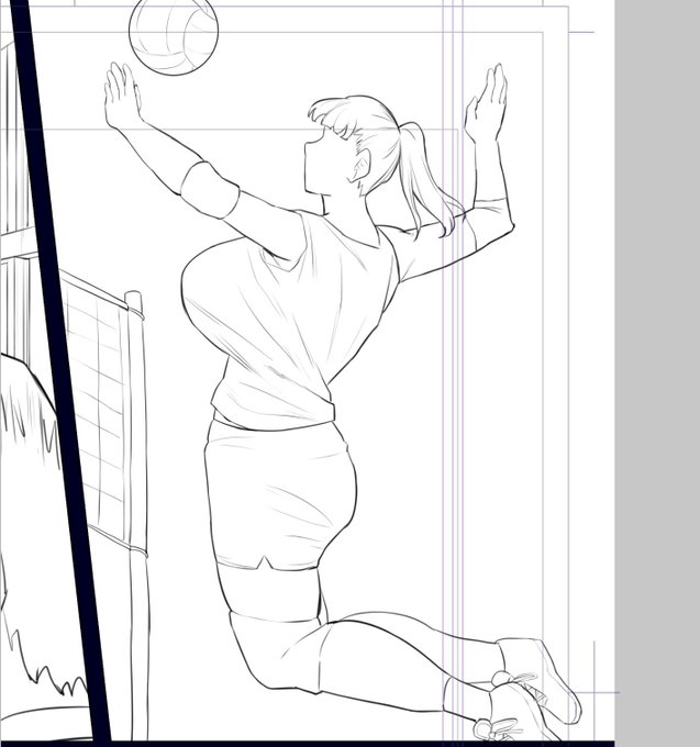 バレーあんまりわからないので間違ってたらごめんなさい…
それにしても乳でかいな 