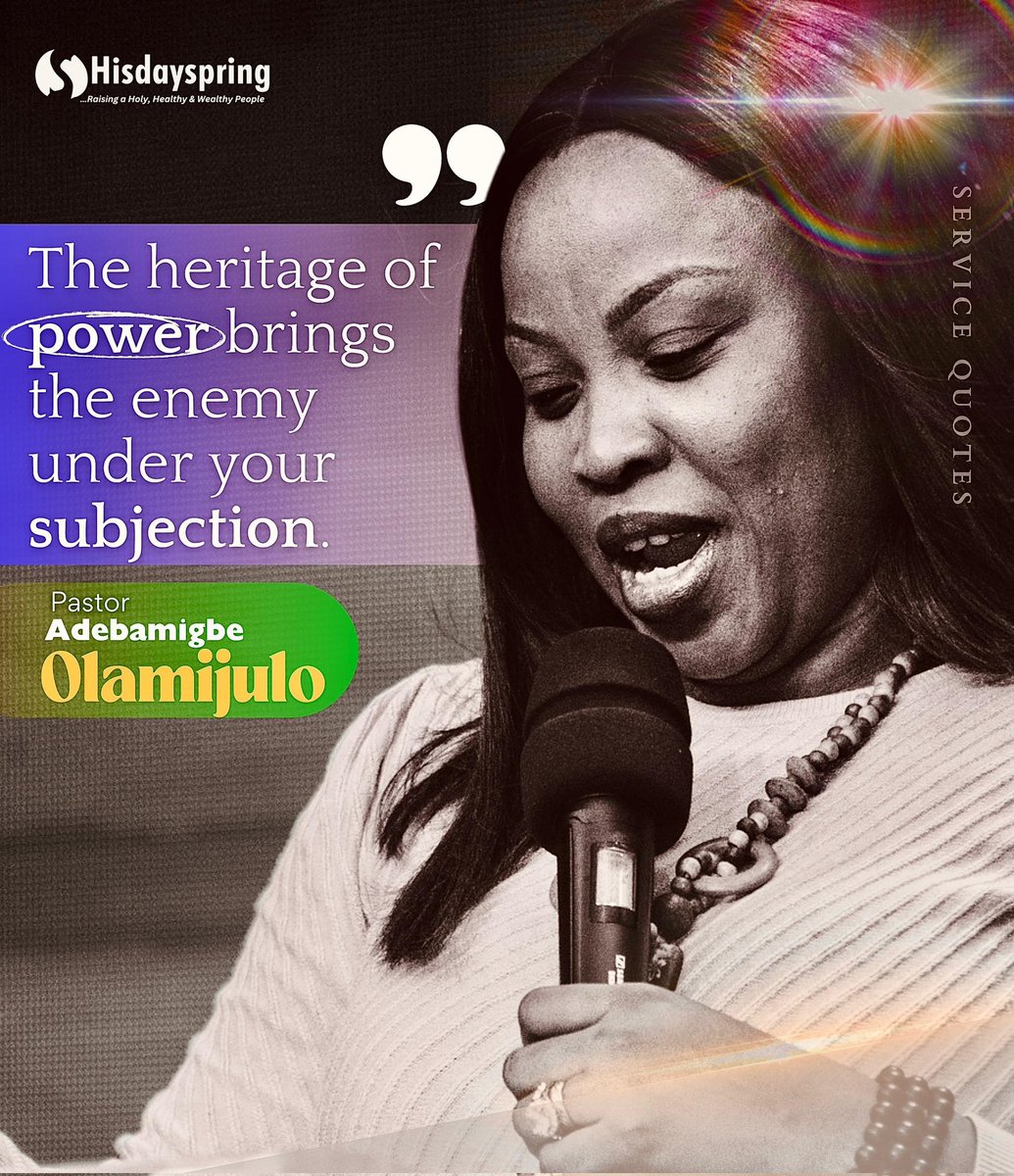 hisdayspringNG's tweet photo. We had a great time in all our 3 services on Sunday.
These are some #quotes from @Olamijuloade.
You can repost to bless a friend too.
#sundayservice
#Redemtion
#Salvation
#SoulWinning
#JesusSaves https://t.co/z2u6bmlSES