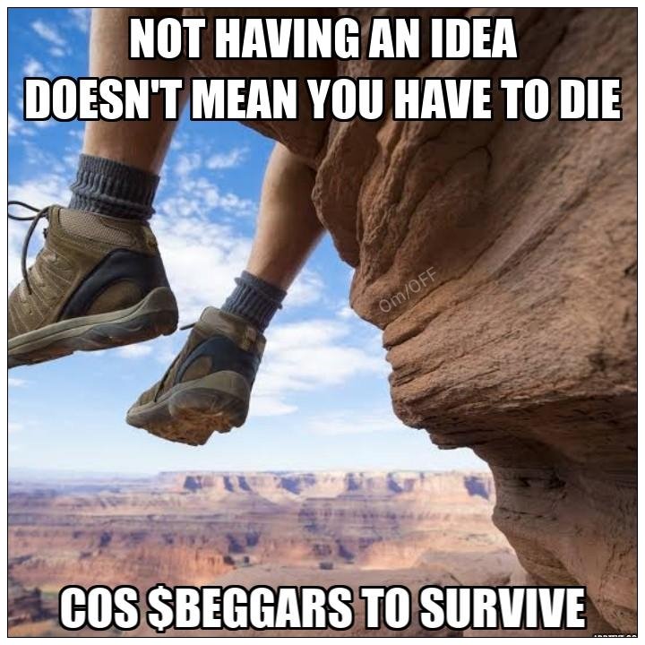 turn0M's tweet photo. "create memes to survive not to die"

do you have a sense of humor about money or crypto?

join here:
https://t.co/UiL0kogqJ6
( BEGGARS ON WAX )

Lets make noise

#BEGGARS #MEME #beggarsmeme #memecoin #wax #waxp #waxchain #btc #bnb #bitcoin #binance #eth #ethereum #kucoin #Crypto https://t.co/7q5pYiK1zc