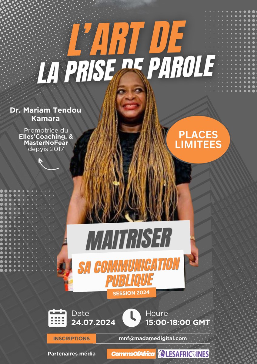 Un village ne se construit jamais seul.e. Et on m’a surtout dit que ça prend tout un village pour éduquer …! Pour moi, de remercier les villageois.e.s de notre tribu! Le #MNF2024, session intro a fait le plein! Ça se passe demain!

Merci aux partenaires 
<a href="/CommsOfAfrica/">CommsOfAfrica</a>