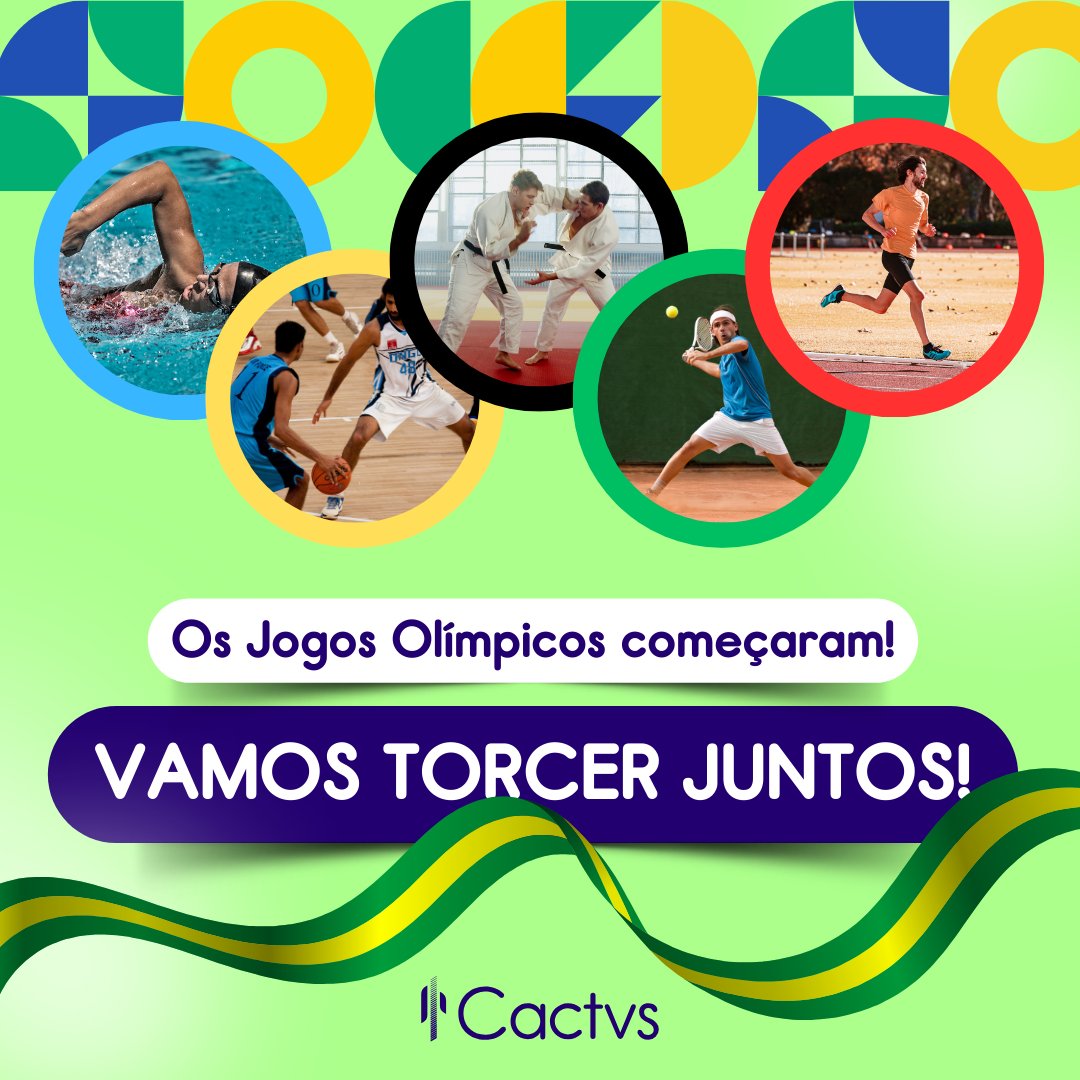 CactvsSa's tweet photo. Na CACTVS, valorizamos o espírito olímpico e acreditamos que os mesmos princípios de determinação e disciplina  que guiam os atletas também podem ser aplicados no mundo dos negócios e no nosso dia a dia.

Vamos torcer juntos pelos nossos atletas e celebrar cada conquista! 🏆👏 https://t.co/ToX4POgY1Y