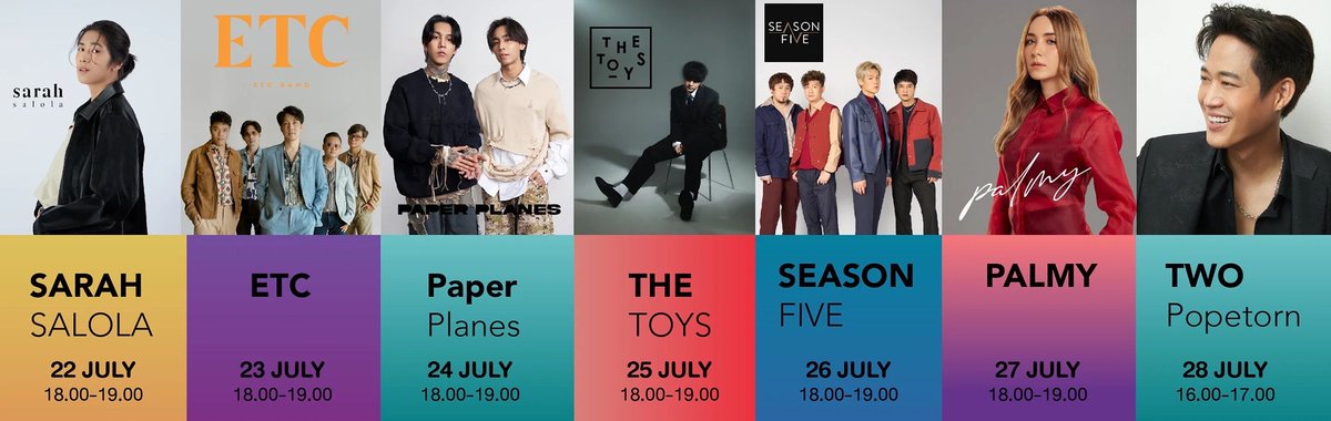 tootsyreview's tweet photo. มางานเดียว ครบทั้งสาระ และบันเทิง เพราะมี concert ตอนเย็นทุกวัน ใครเป็นแฟนคลับศิลปินคนไหน ไม่ควรพลาดเลยครับ
#อว #อวFair #futureThailand #SciPower #กระทรวงอว #MHESI #กระทรวงการอุดมศึกษาวิทยาศาสตร์วิจัยและนวัตกรรม #อวFAIR #ศุภมาสเพื่ออว #อวforall https://t.co/ktEukXDQ3D