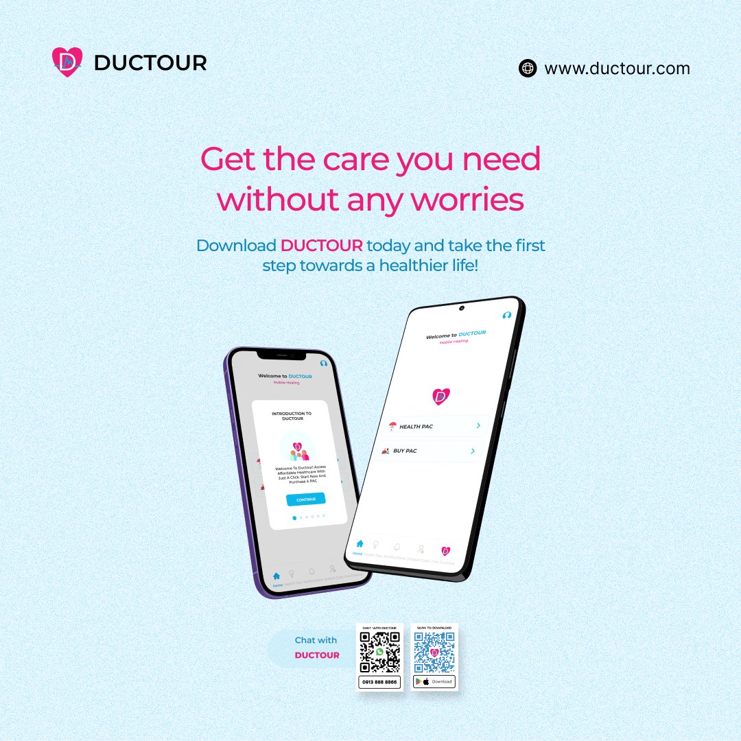 Ductour2's tweet photo. With Ductour, a healthier, stress-free life for you and your loved ones is just a download away.

#HealthyLiving #HealthCare #Ductour https://t.co/CLpxb7DBRH