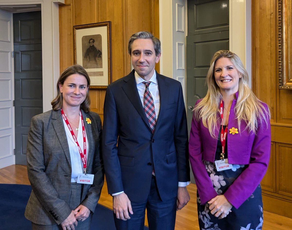 UCD Cancer Trials (@ucdcancertrials) on Twitter photo The National Cancer Strategy is integral to cancer care and trials but is underfunded.
Yesterday, our Director, Prof. Michaela Higgins, met with <a href="/SimonHarrisTD/">Simon Harris TD</a> and <a href="/IrishCancerSoc/">Irish Cancer Society</a> CEO Averil Power to advocate for better investment.
Read more -> ucd.ie/cancertrials/n… The National Cancer Strategy is integral to cancer care and trials but is underfunded.
Yesterday, our Director, Prof. Michaela Higgins, met with <a href="/SimonHarrisTD/">Simon Harris TD</a> and <a href="/IrishCancerSoc/">Irish Cancer Society</a> CEO Averil Power to advocate for better investment.
Read more -> ucd.ie/cancertrials/n…