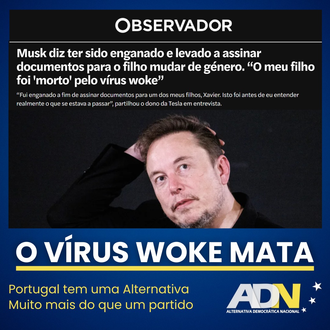 O vírus woke mata.