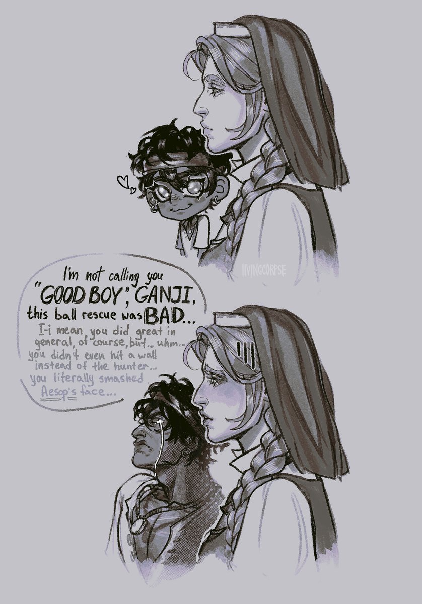 livingcorps33's tweet photo. fiopat; gannie; nortpheus 
#identityv https://t.co/qaTCZiPWvZ
