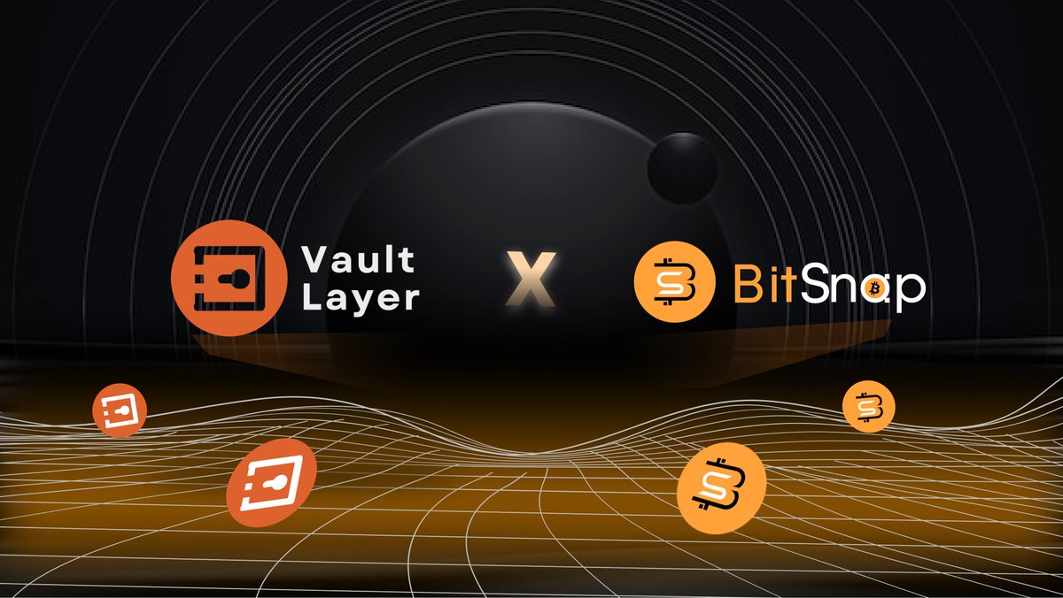bitsnap_fi's tweet photo. ⭐️ Excited to announce our partnership with @VaultLayer! 🎉

#VaultLayer is building a 1-click Bitcoin DeFi chain-abstraction solution that simplifies the complex multi-chain experience. 💥

🤝 It offers unlimited unlocks:

✨ Lend/Borrow BTC with Bitcoin Wallet on L2
✨ Buy Runes/Ordinals with EVM Wallet on L1
✨ All trustless via MPC technology

We're partnering with VaultLayer to keep you informed about a solution for the multi-cha in world!
  
Stay tuned for more updates 🙌

#BitSnap #VaultLayer #Bitcoin #BTC #UTXO #Web3 #Partnership
