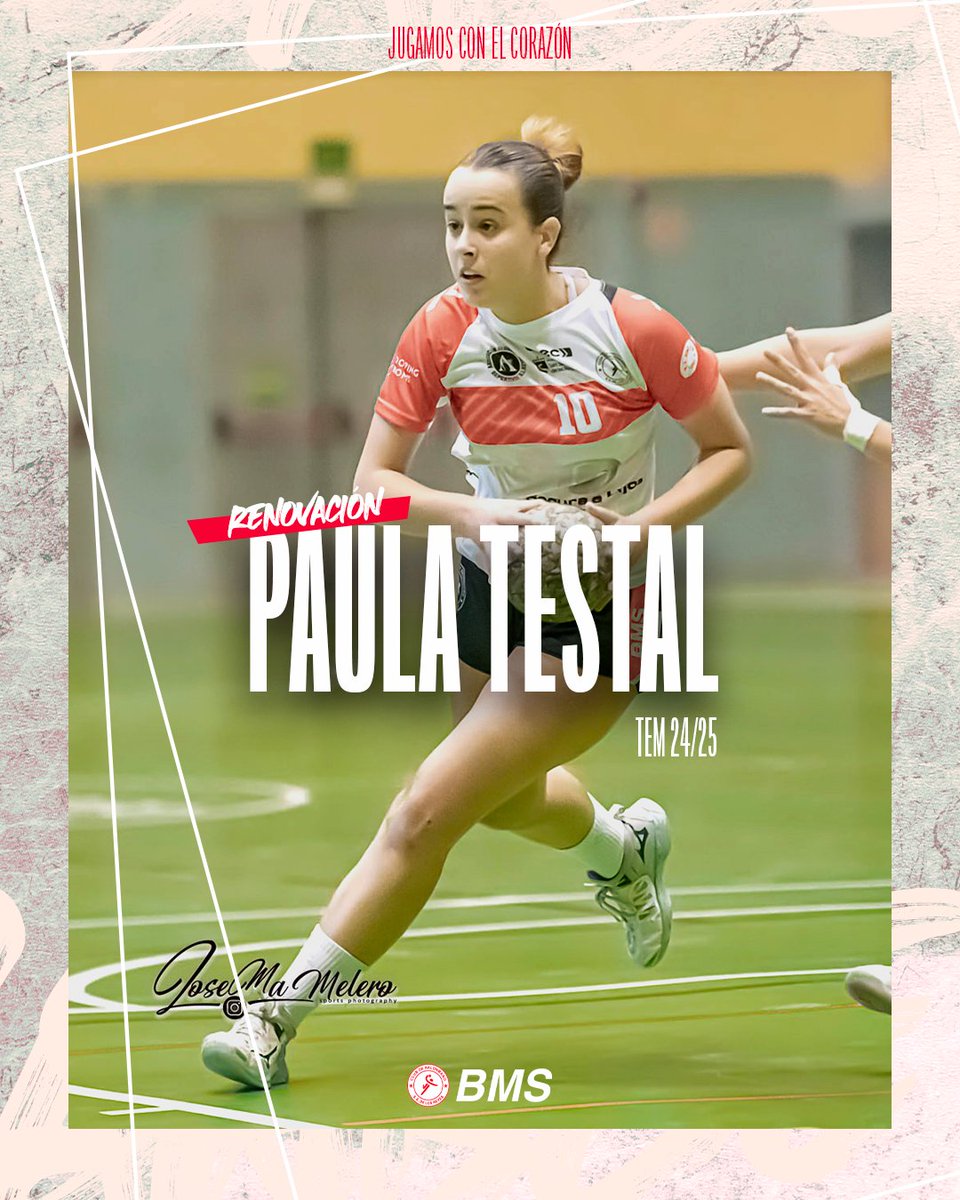 🔁 Renovación | Paula Testal

🤾 La primera línea del Alegra BM Sanse firma una temporada más con el equipo de #DHPlataFem.

#BMSanse❤️