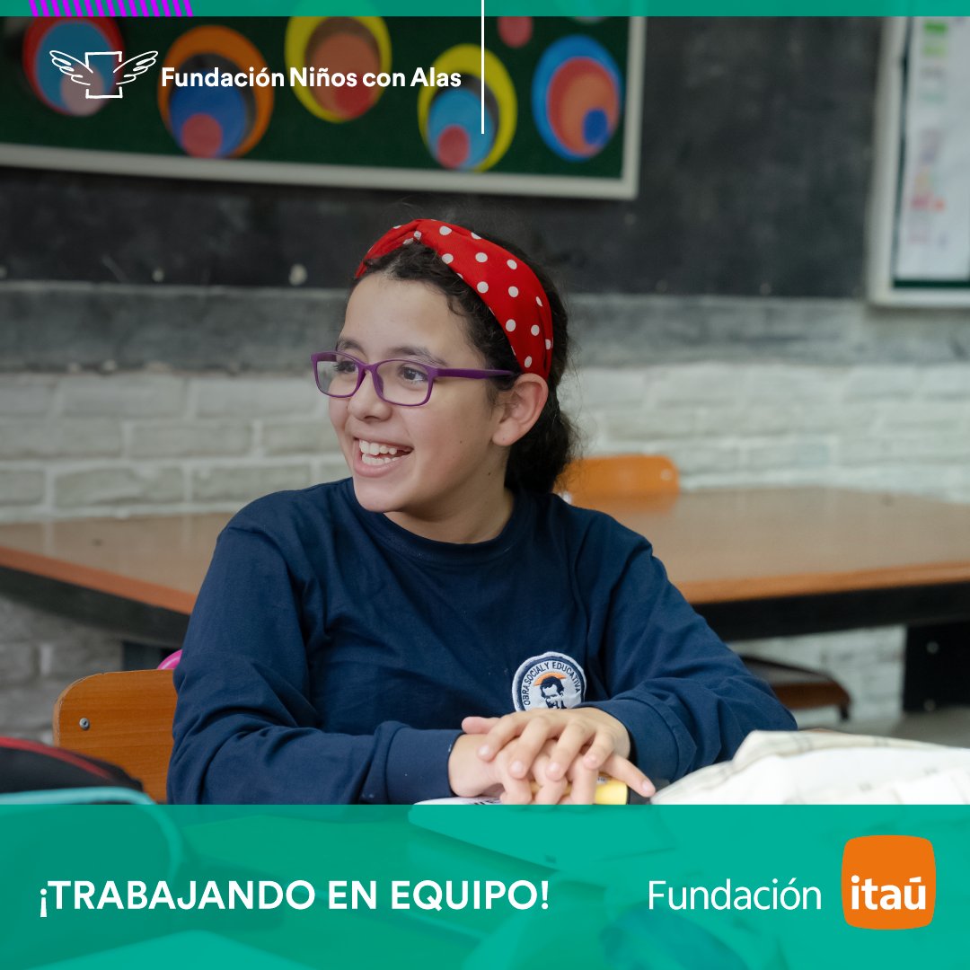 Desde el 2012 trabajamos en conjunto con Fundación Itaú para seguir transformando la realidad de cientos de chicos a través de la educación.

Vos también podés hacer el cambio, entrá a ninosconalas.org para conocer más.

#FundaciónNiñosConAlas #TransformandoRealidades