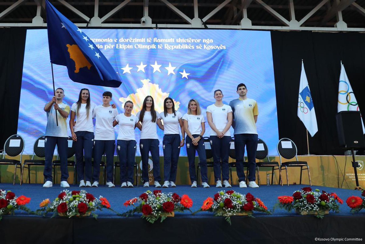 AmbTammyZiv's tweet photo. Time for new medals for the athletes of the State of #Israel and the Republic of #Kosova.

Good luck to #TeamIsrael and #TeamKosova at the #Paris2024 Olympic Games! 

🇮🇱🇽🇰

#TeamISR #TeamKOS #Olympic https://t.co/rtHYcCaI2R