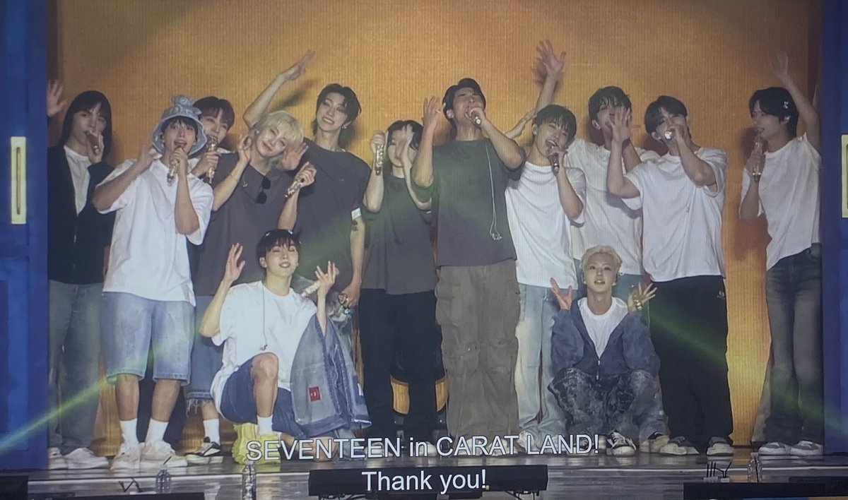 thank you for today, our 13! 😭🤍