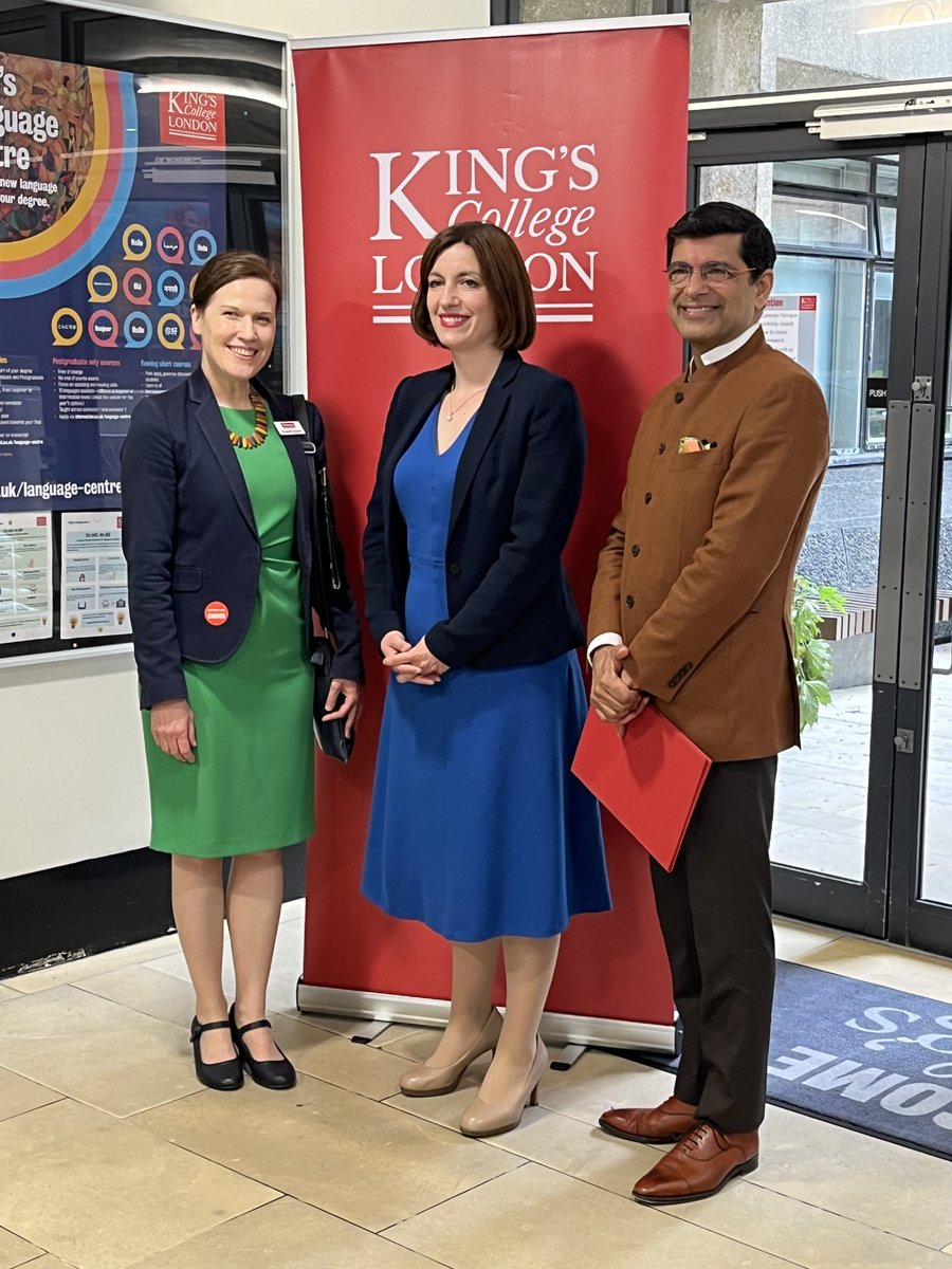 King's College London (@kingscollegelon) on Twitter photo “Be in no doubt, international students are welcome in the UK.”
It was fantastic to welcome the Education Secretary <a href="/bphillipsonMP/">Bridget Phillipson</a> to King’s today, and to hear recognition for the valuable contributions international students make to our universities, communities, and country. “Be in no doubt, international students are welcome in the UK.”
It was fantastic to welcome the Education Secretary <a href="/bphillipsonMP/">Bridget Phillipson</a> to King’s today, and to hear recognition for the valuable contributions international students make to our universities, communities, and country.