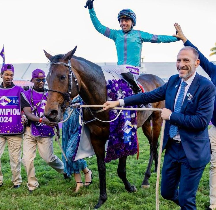 It really is an absolute pleasure to welcome <a href="/bortz_greg/">Greg Bortz</a> as our guest for a specially extended Weatherbys segment on the <a href="/nickluck/">Nick Luck</a> Daily podcast.
Greg speaks to Nick just two weeks after he landed Africa’s biggest race - the <a href="/Hollywoodbets/">Hollywoodbets</a> Durban July - with his colt Oriental
