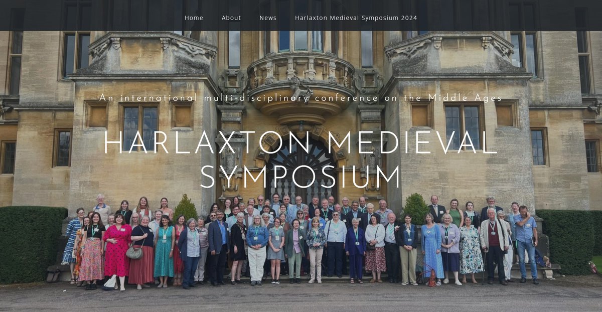 Please note, we have a new website address. You can now find us, and information and updates relating to the Symposium, at harlaxtonmedievalsymposium.org