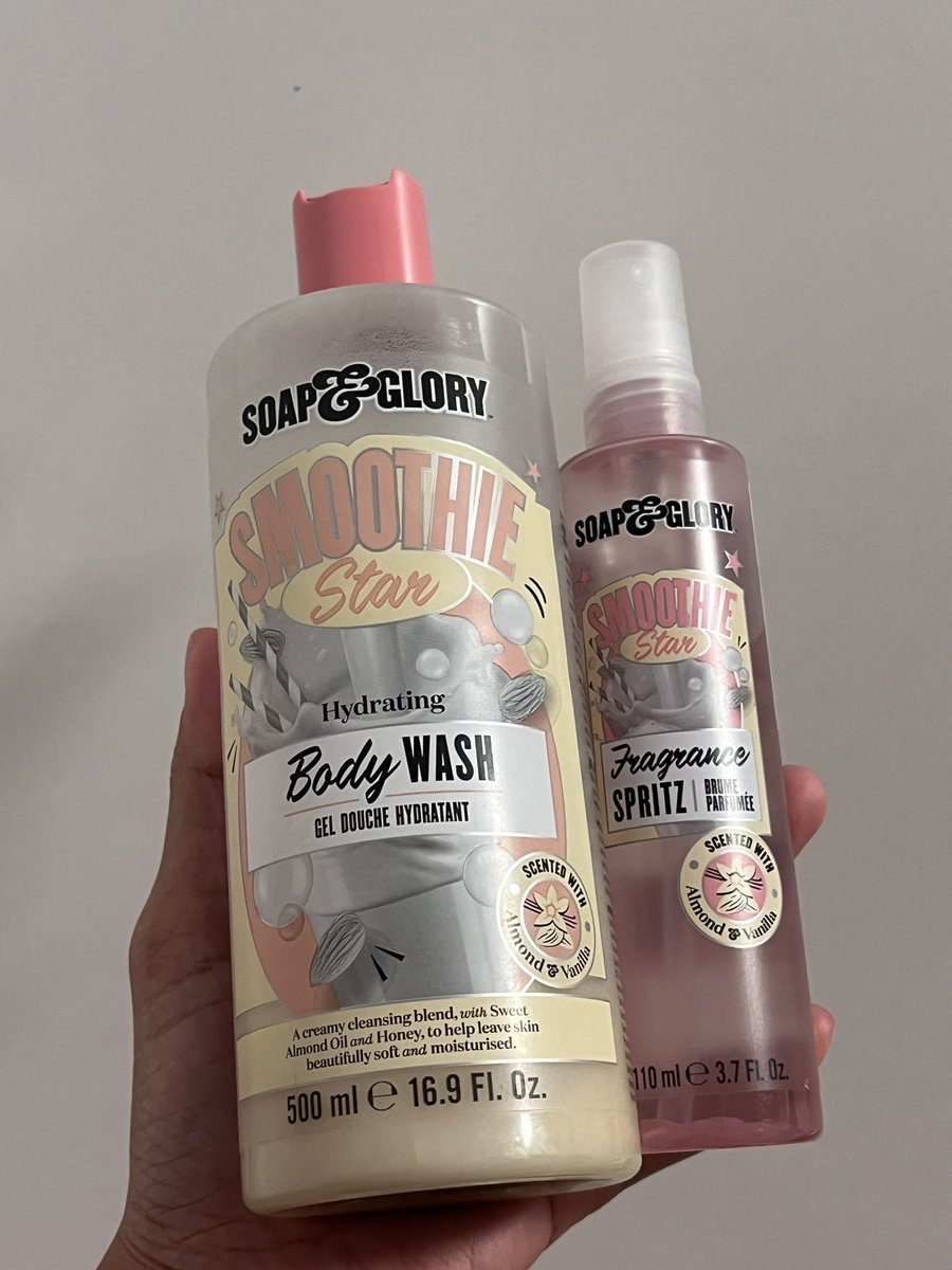 fhaarraariiii's tweet photo. คือใช้คู่กันแล้วตัวหอมเดิมกว่าเดิมมากกก เราใช้ของ soap&amp;glory แบรนด์นี้คือดี ตัวหอมแบบตะโกนน 🍧⭐️ https://t.co/0usajmsZhn