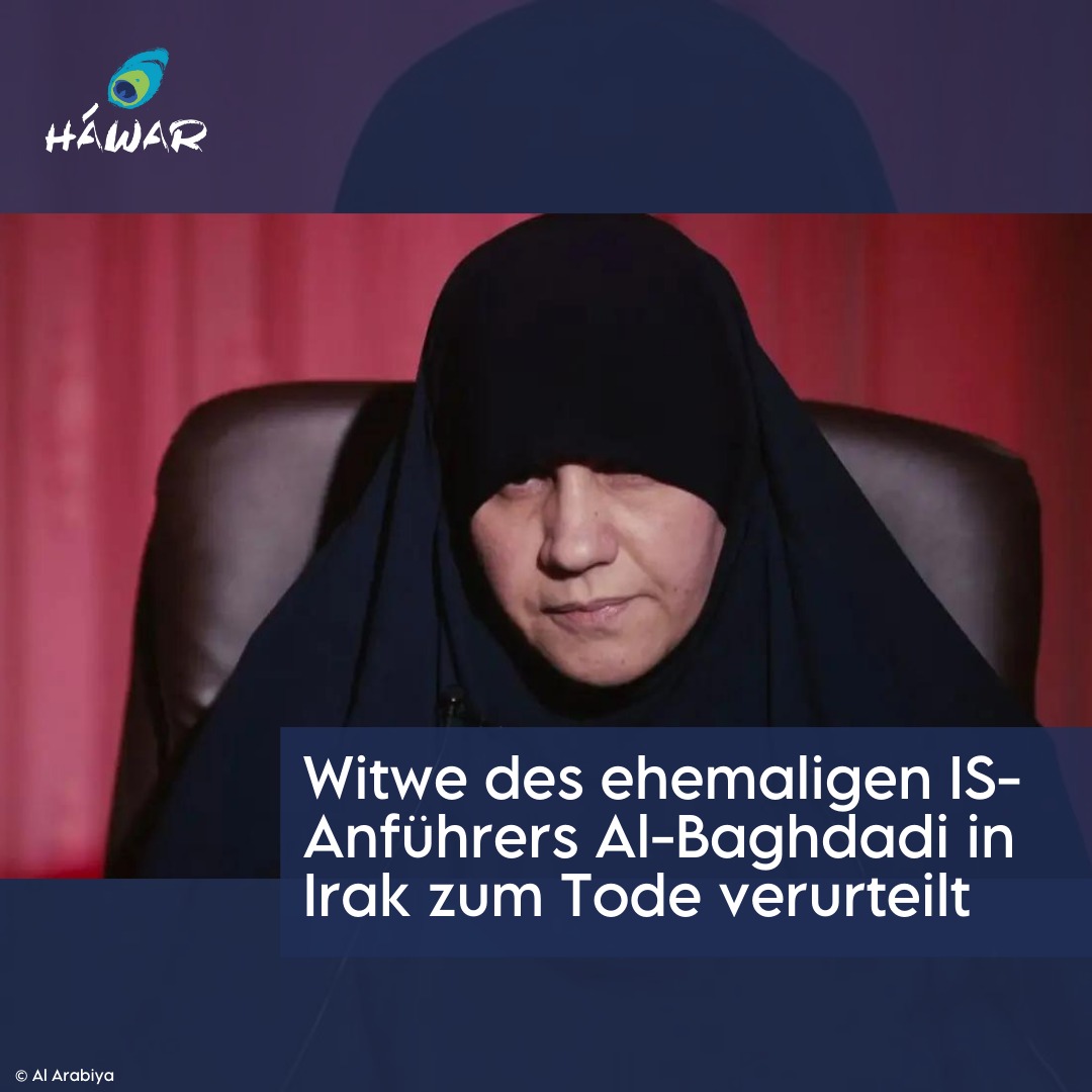 DuezenTekkal's tweet image. 10 Jahre nach dem #YazidiGenocide wird in 🇮🇶 versucht, die Sache allmählich unter den Teppich zu kehren. Daher sind Gerichtsprozesse wie der gegen  #AsmaMohammed (auch: Umm Hudaifa), Witwe des IS-Anführers Abu Bakr #AlBaghdadi, so wichtig! Sie wurde kürzlich zum Tode verurteilt.