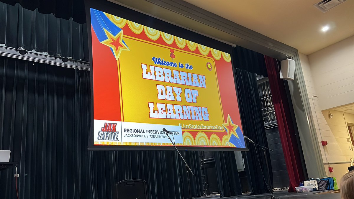 Cristin M. Dillard (@mrs_dilly) on Twitter photo Ready for a full day of nothing short of amazing at the <a href="/jsuinservice/">JSU Regional Inservice Center</a> Librarian Day of Learning. Happy to be surrounded by school librarians all day!#JaxStateLibrarianDay Ready for a full day of nothing short of amazing at the <a href="/jsuinservice/">JSU Regional Inservice Center</a> Librarian Day of Learning. Happy to be surrounded by school librarians all day!#JaxStateLibrarianDay