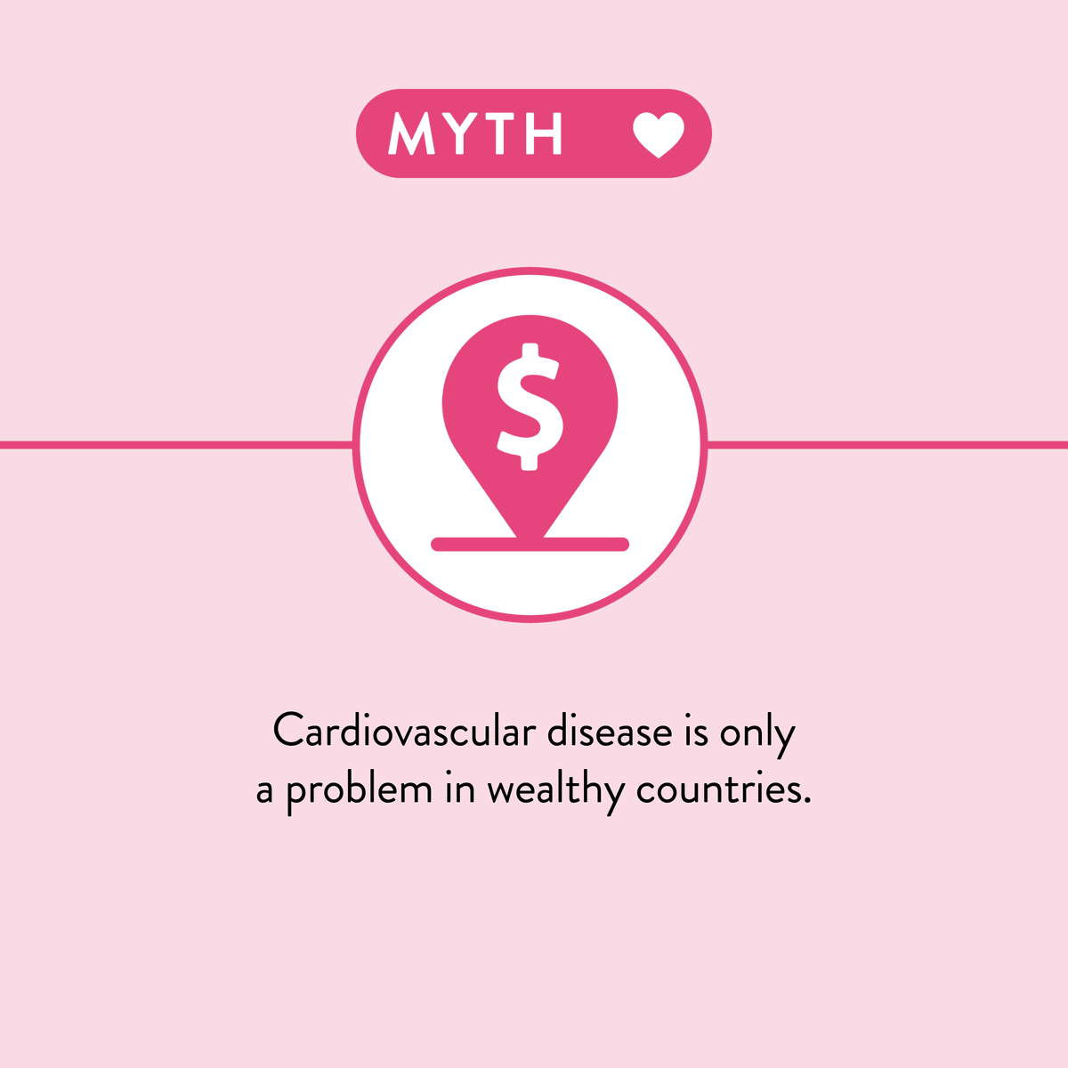 worldheartfed's tweet photo. Over 80% of the world's deaths from cardiovascular disease occur in low- and middle-income countries. 

Join the #WorldHeartDay movement and sign our petition asking for a cardiovascular health plan in every country. 

#UseHeart #HeartYes #KnowYourFacts
