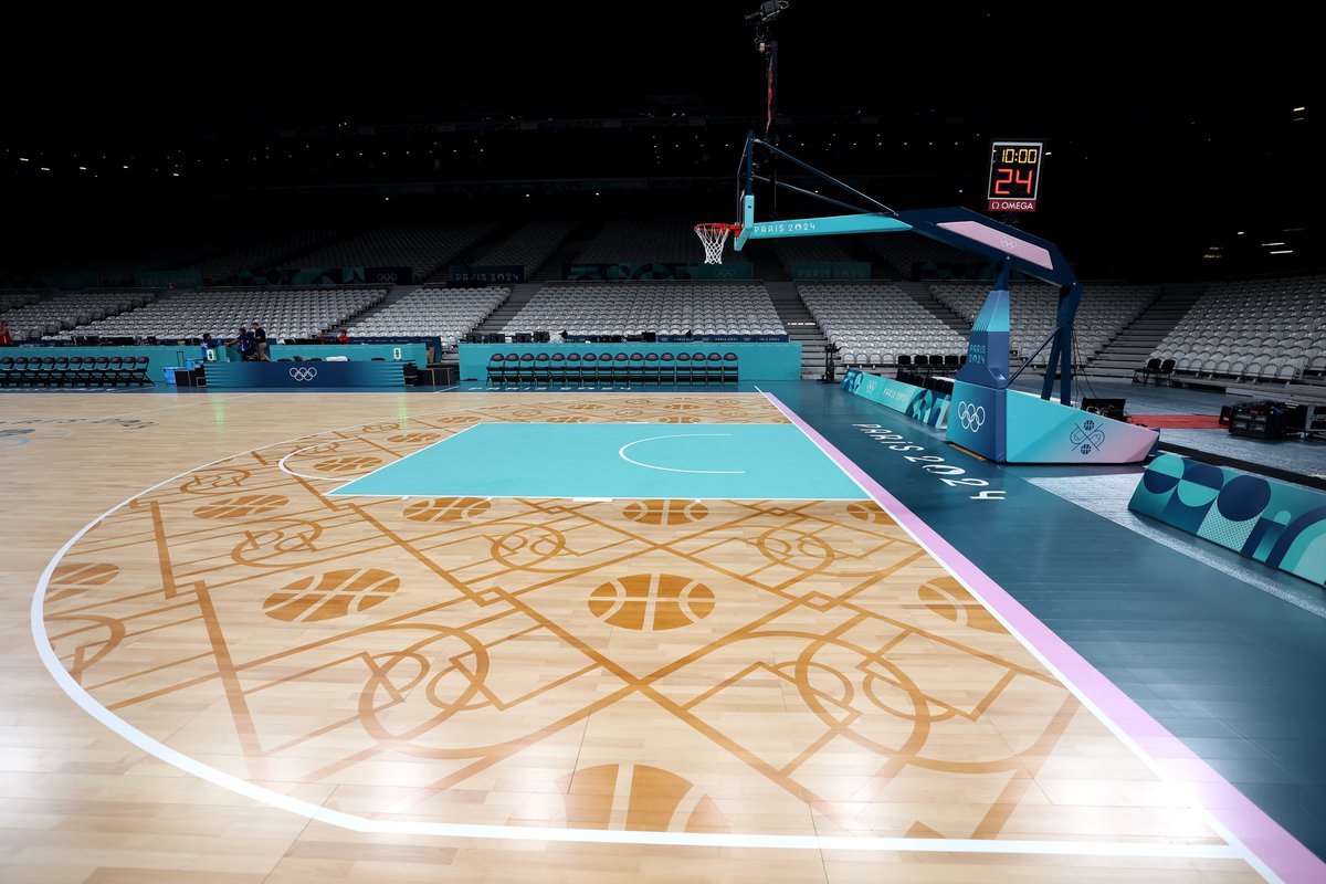 Paris2024's tweet photo. Warm up in the North!
The basketball venue is ready to welcome the Games in Lille. The preliminary rounds will take place at the Pierre Mauroy Stadium before heading to Bercy Arena in Paris.
Can't wait to welcome the stars! 💫

📸 Gregory Shamus/Getty Images https://t.co/PWE7BvOvR3