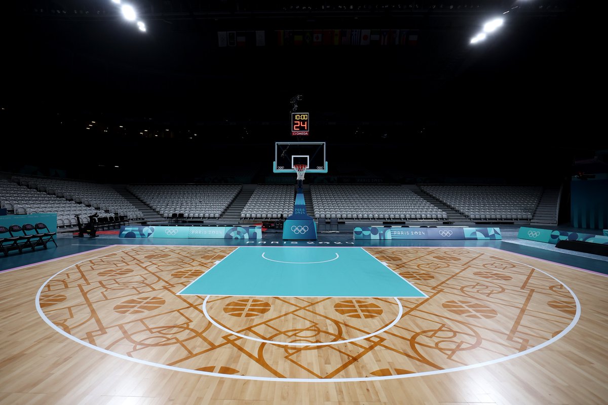 Warm up in the North!
The basketball venue is ready to welcome the Games in Lille. The preliminary rounds will take place at the Pierre Mauroy Stadium before heading to Bercy Arena in Paris.
Can't wait to welcome the stars! 💫

📸 Gregory Shamus/Getty Images