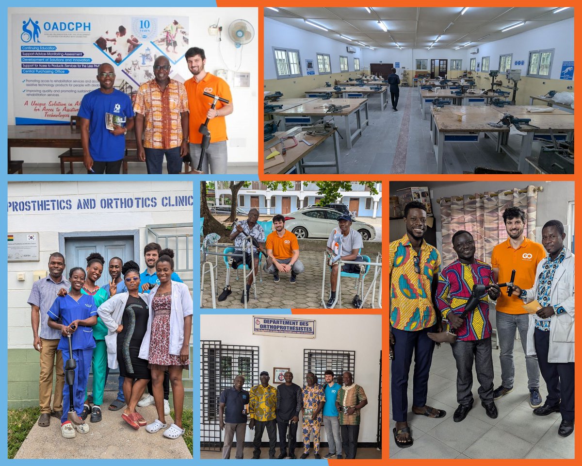 Back in London after two weeks in Togo 🇹🇬 and Ghana. 🇬🇭 It was great to meet with the local actors of the prosthetics scene and understand the reality of the market there. 🦿
#Africa #startup #prosthetics
