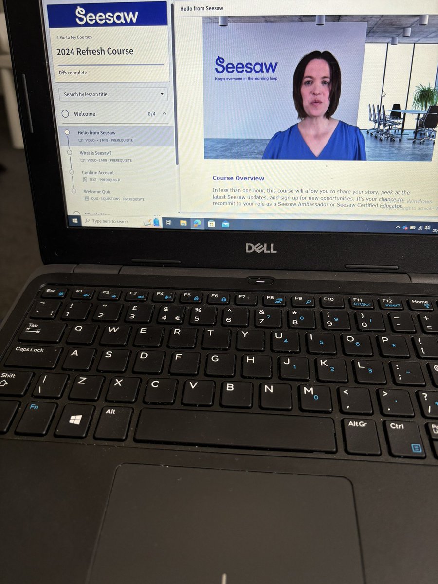 Can’t wait to learn more from the 2024 <a href="/Seesaw/">Seesaw</a> refresh course 💜