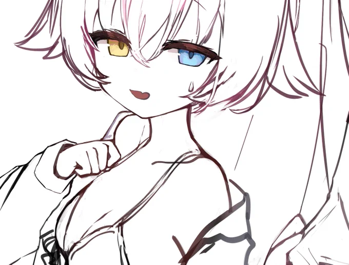 なんか描いてるらしい