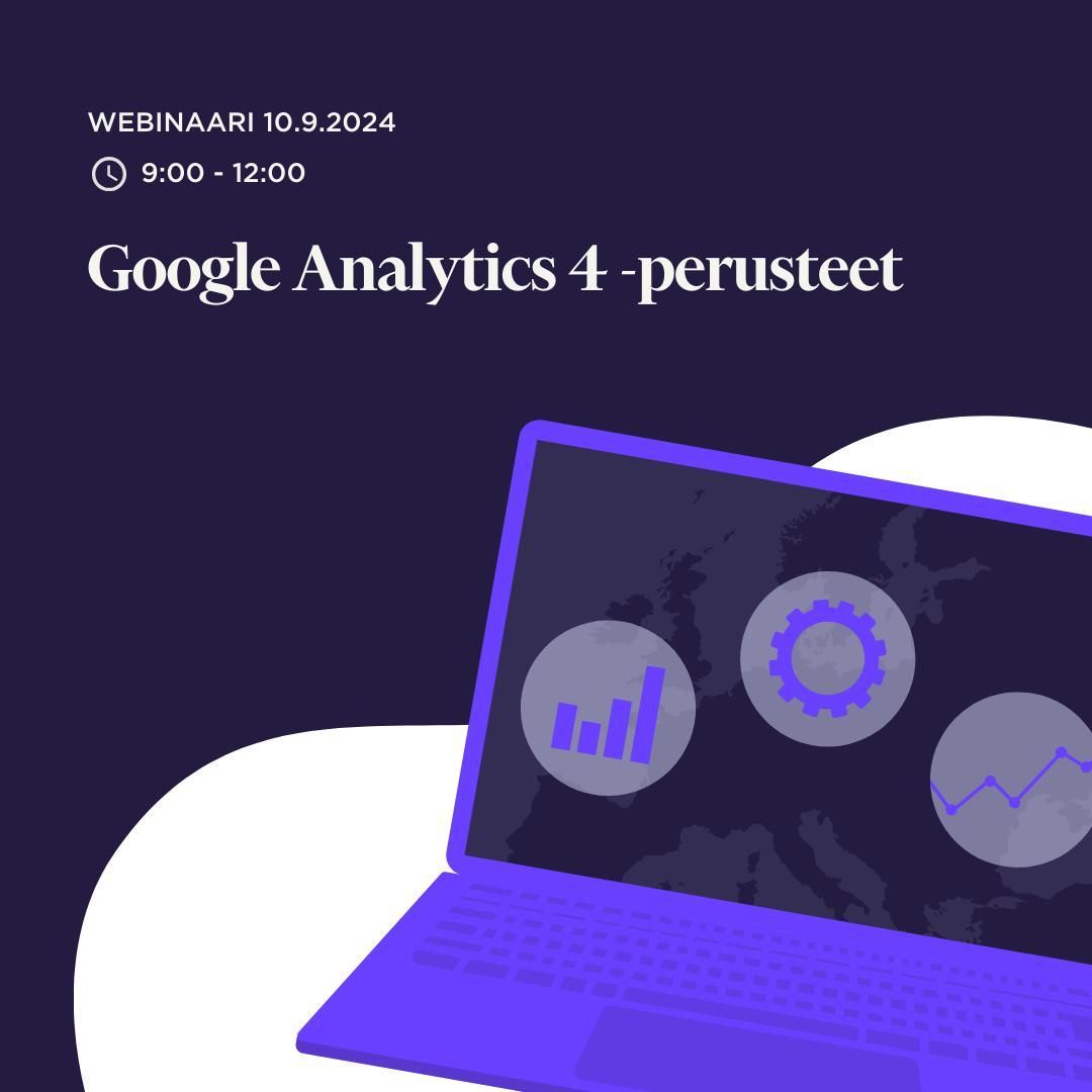 Osaatko hyödyntää Google Analytics 4:ää digimarkkinoinnin mittaamisessa? 📈 Tervetuloa koulutukseen! 

Lisätiedot ja ilmoittautuminen: lmsomeco.fi/webinaarit/goo…

#mittaaminen #analytiikka #GoogleAnalytics4 #koulutus #webinaari